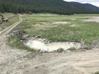 Pond No. 1. near Cabin