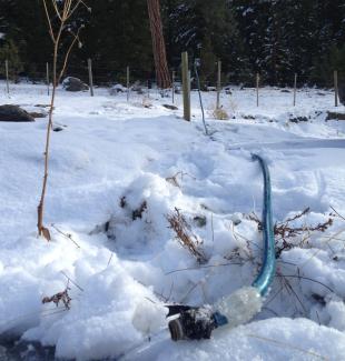 Draining water from our pipeline