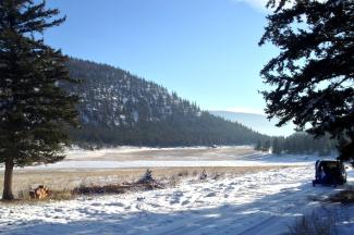 Looking South East towards the Eco Village